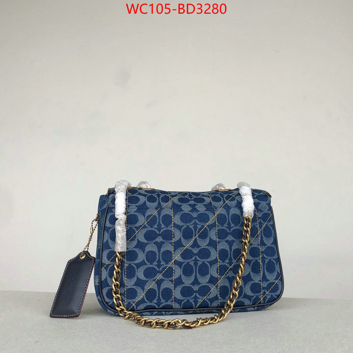 Coach Bags(4A)-Diagonal,found replica ,ID: BD3280,$: 105USD