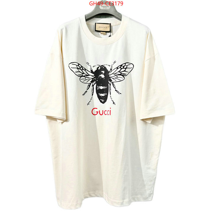 Clothing-Gucci,the online shopping , ID: CE3179,$: 49USD