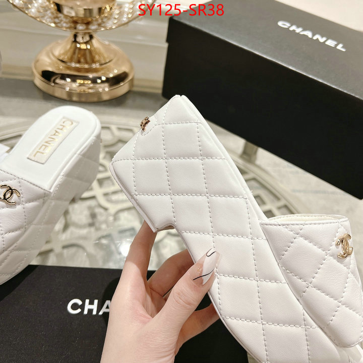 Women Shoes-Chanel,fake cheap best online , ID:SR38,$: 125USD