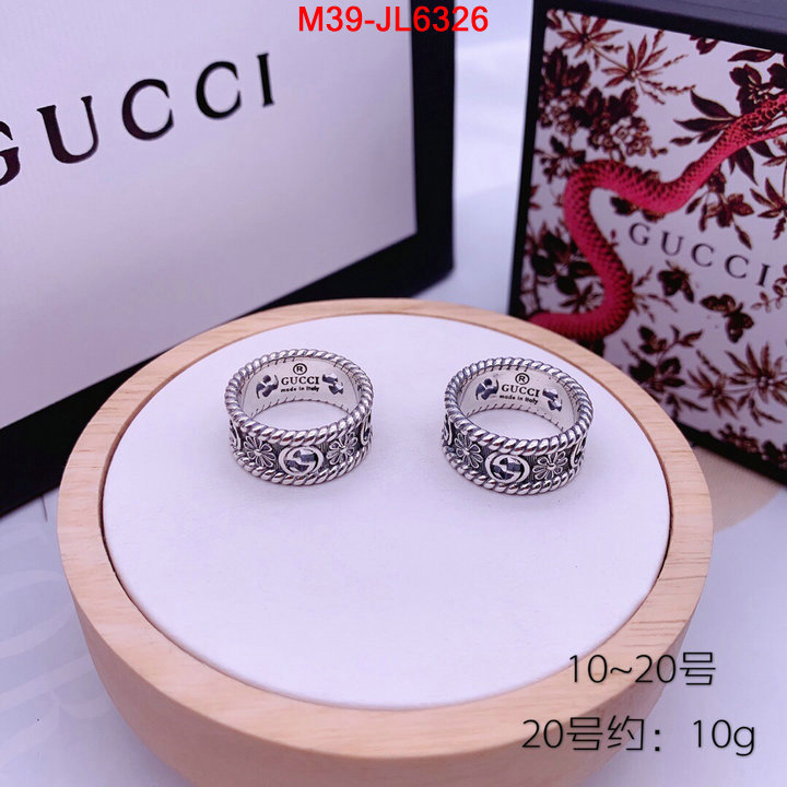 Jewelry-Gucci, ID: JL6326 ,buy high quality fake,$: 39USD