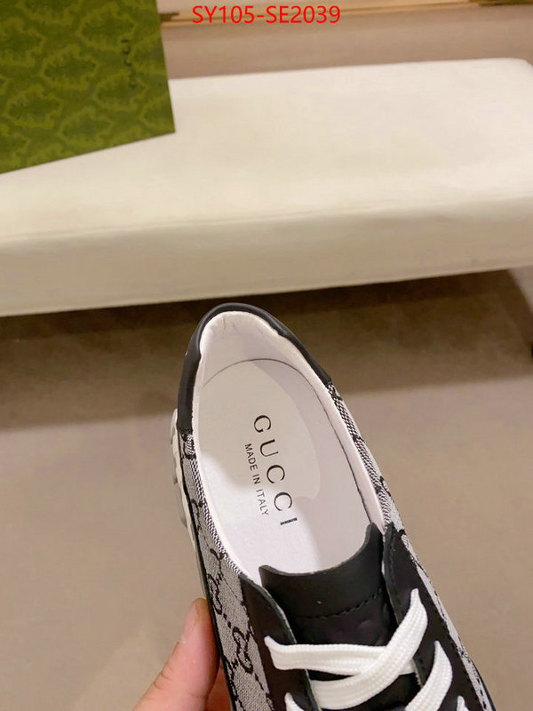 Men Shoes-Gucci,highest quality replica , ID: SE2039,$: 105USD