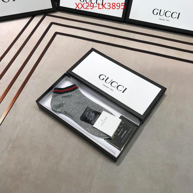 Sock-Gucci,the quality replica , ID: LK3895,$:29USD