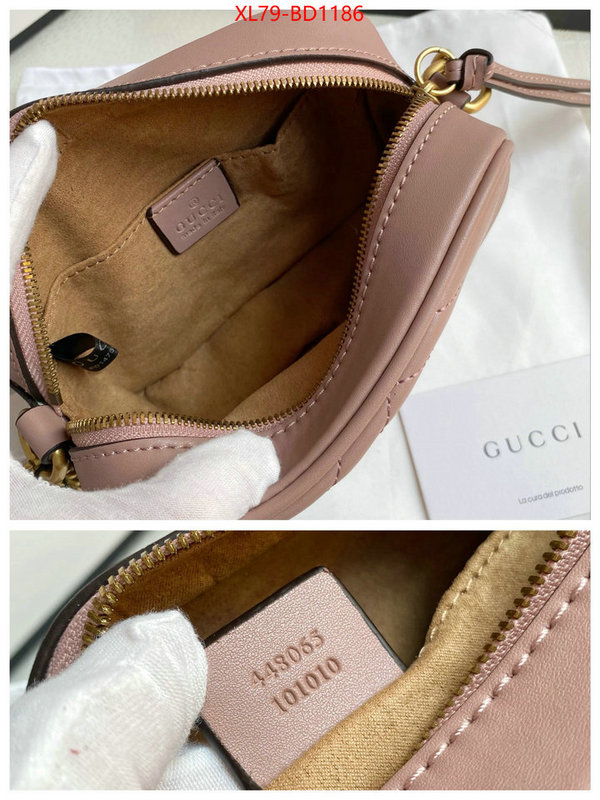 Gucci Bags(4A)-Marmont,luxury 7 star replica ,ID: BD1186,$: 79USD