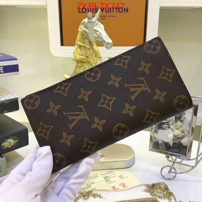 LV Bags(4A)-Wallet,ID: TK737,$:39USD