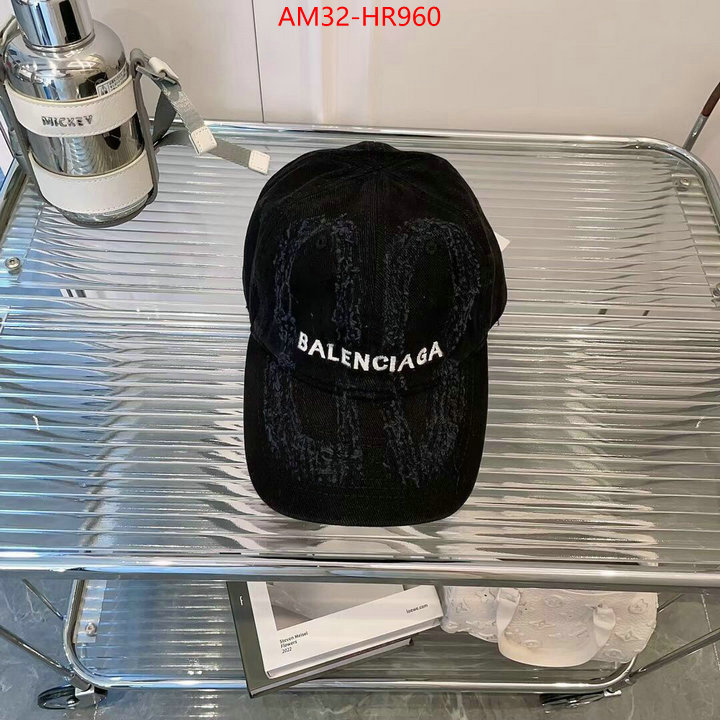 Cap (Hat)-Balenciaga,aaaaa+ quality replica , ID: HR960,$: 32USD