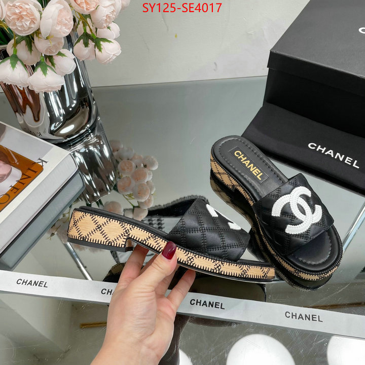 Women Shoes-Chanel,best designer replica , ID: SE4017,$: 125USD