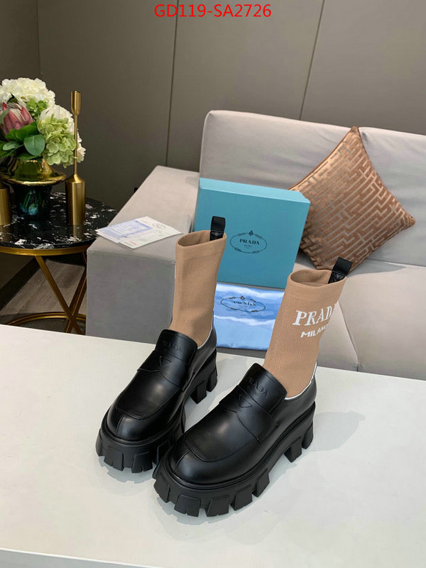 Women Shoes-Prada,high quality replica designer , ID:SA2726,$: 119USD