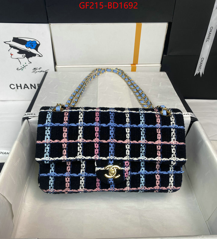 Chanel Bags(TOP)-Diagonal-,ID: BD1692,$: 215USD