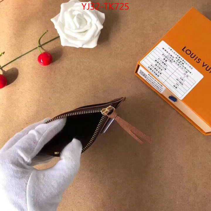 LV Bags(4A)-Wallet,ID: TK725,$:32USD