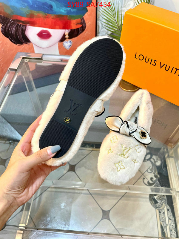 Women Shoes-LV,found replica , ID: SA7454,$: 89USD