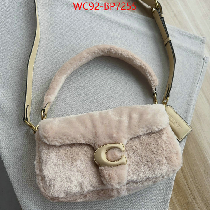 Coach Bags(4A)-Diagonal,2023 aaaaa replica customize ,ID: BP7255,$: 92USD