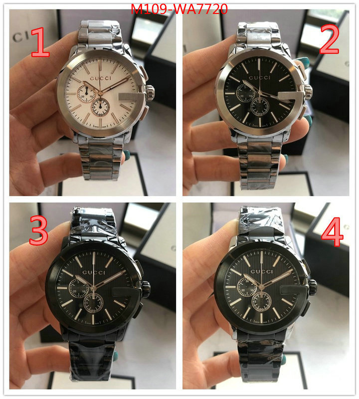 Watch(4A)-Gucci,how to buy replica shop ,ID: WA7720,$: 109USD