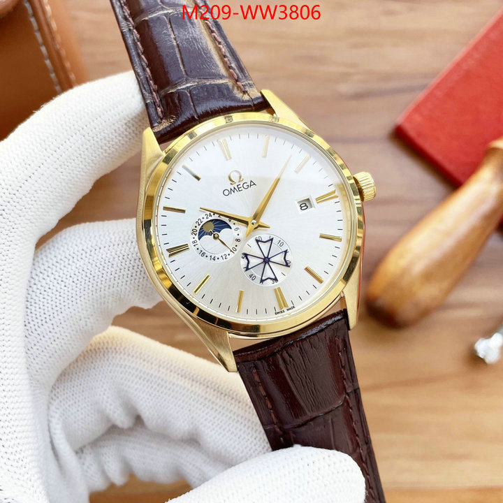 Watch(TOP)-Omega,best replica quality , ID: WW3806,$: 209USD