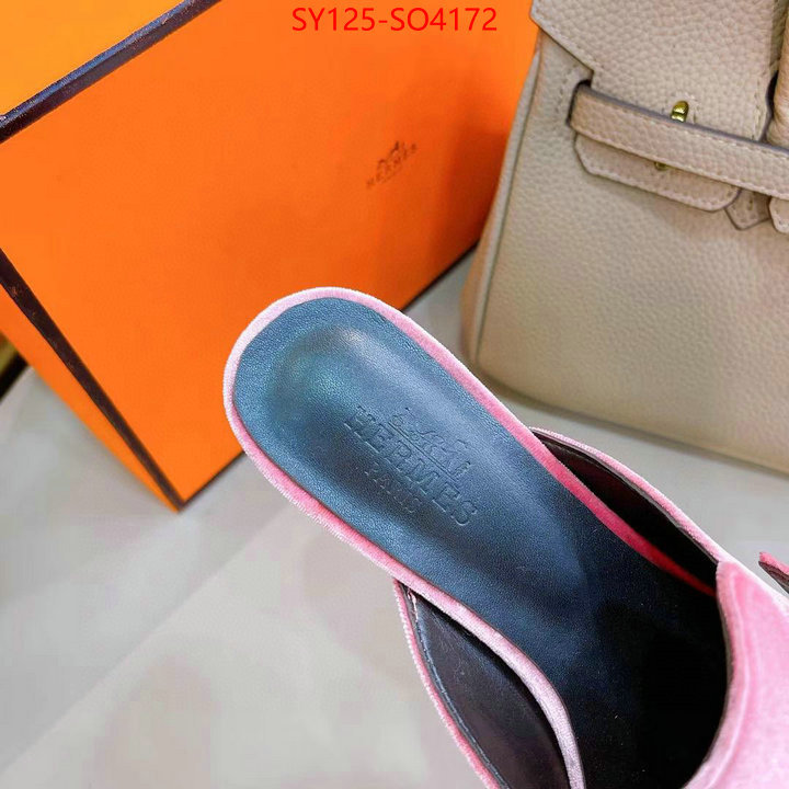 Women Shoes-Hermes,1:1 replica wholesale , ID: SO4172,$: 125USD