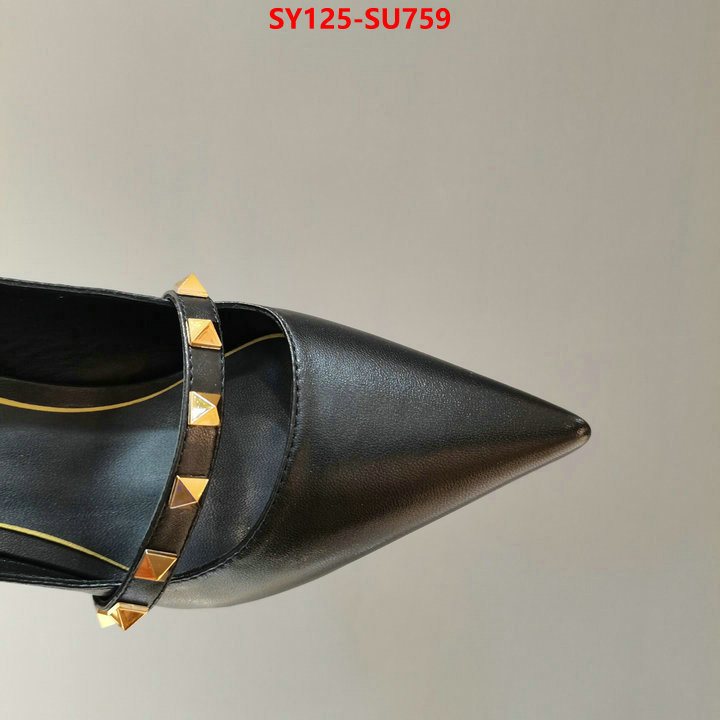 Women Shoes-Valentino,perfect replica , ID: SU759,$: 125USD