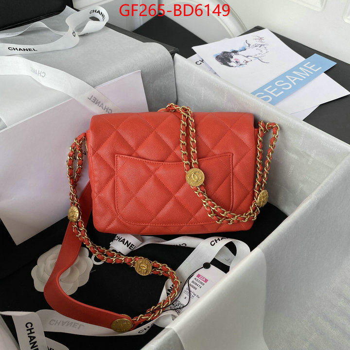 Chanel Bags(TOP)-Diagonal-,ID: BD6149,$: 265USD