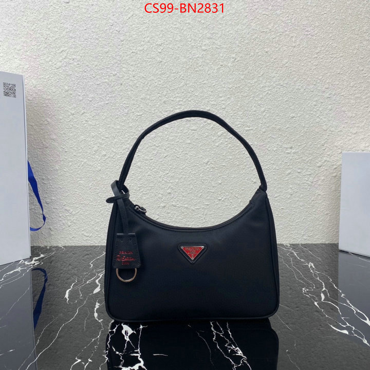 Prada Bags(TOP)-Re-Edition 2000,ID: BN2831,$: 99USD