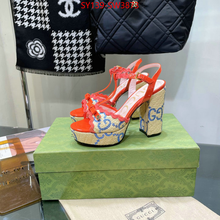 Women Shoes-Gucci,quality aaaaa replica , ID: SW3873,$: 139USD