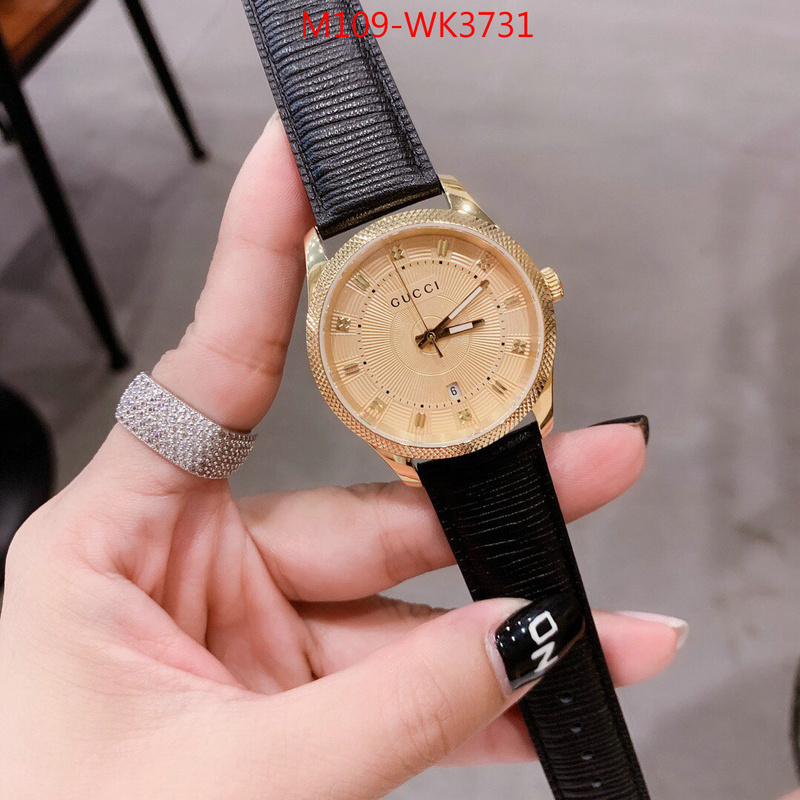 Watch(4A)-Gucci,top designer replica , ID: WK3731,$:109USD