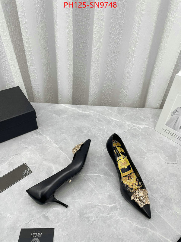 Women Shoes-Versace,aaaaa+ replica designer , ID: SN9748,$: 125USD