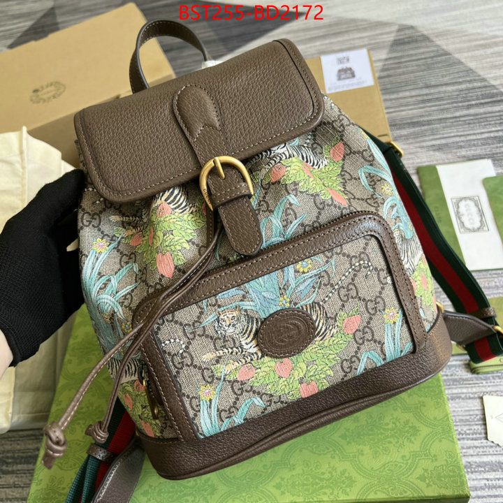 Gucci Bags(TOP)-Backpack-,the best affordable ,ID: BD2172,$: 255USD