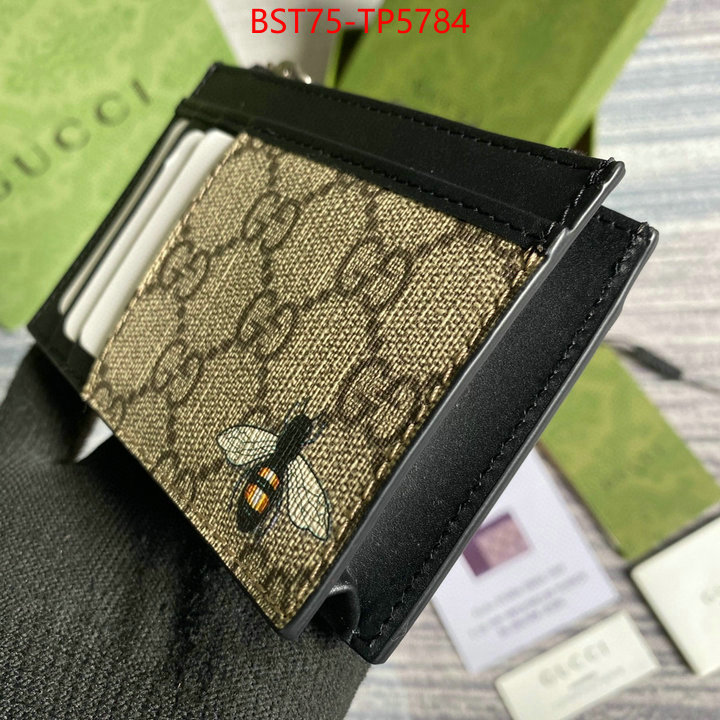 Gucci Bags(TOP)-Wallet-,ID: TP5784,$: 75USD