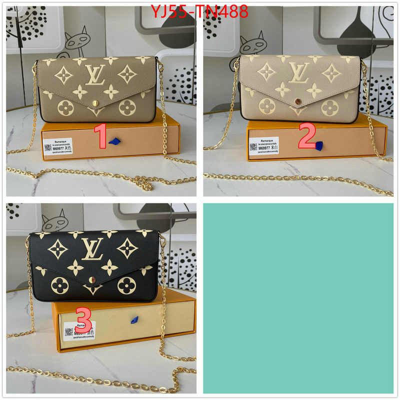 LV Bags(4A)-Wallet,ID: TN488,$: 55USD