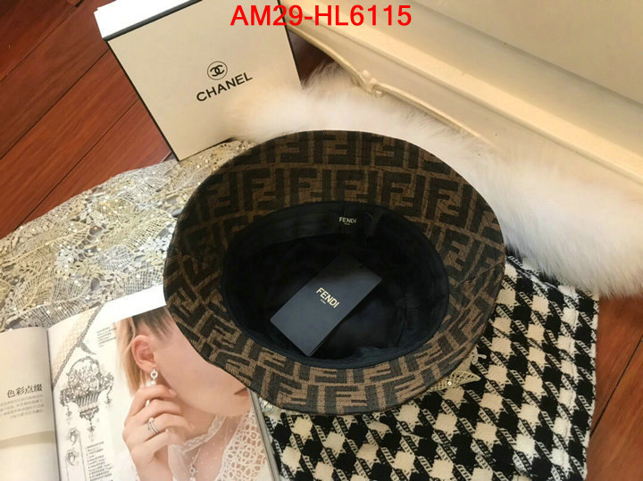 Cap (Hat)-Fendi,unsurpassed quality , ID: HL6115,$: 29USD