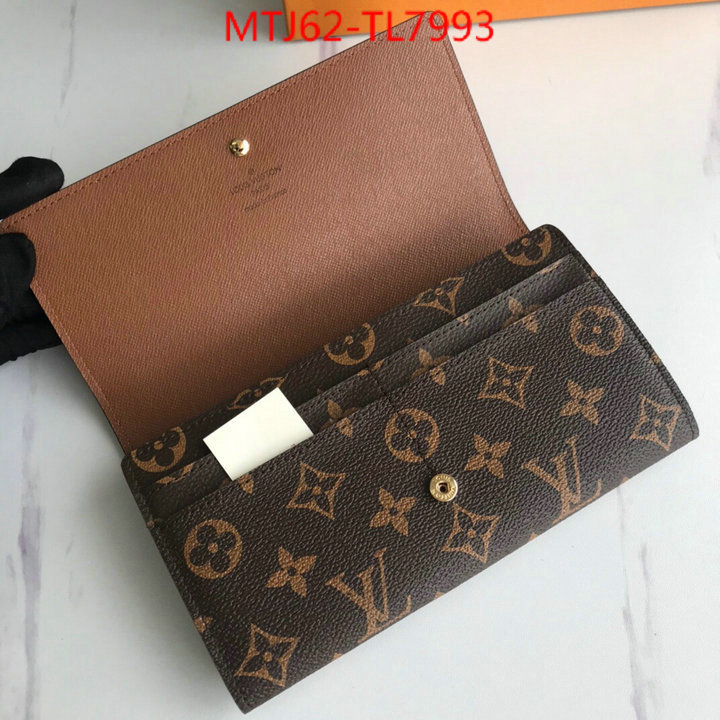 LV Bags(4A)-Wallet,ID: TL7993,$: 62USD