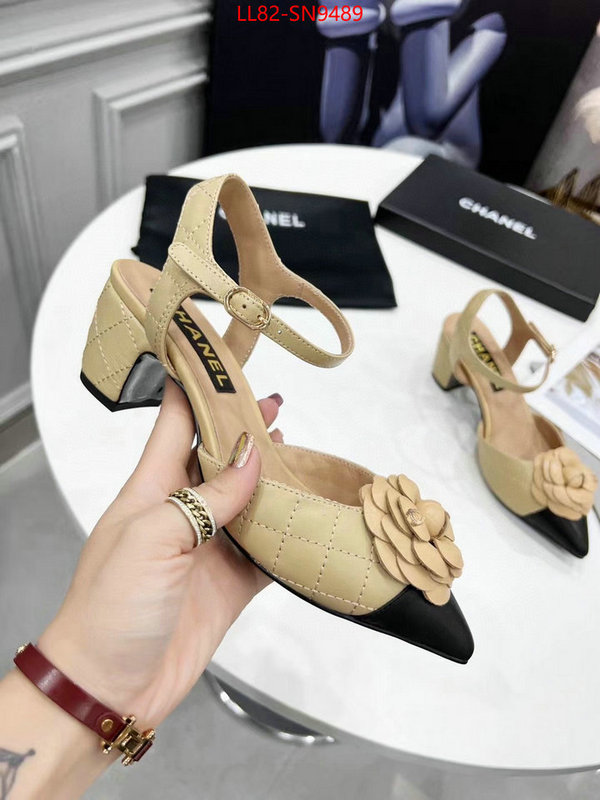 Women Shoes-Chanel,the best quality replica , ID: SN9489,$: 82USD