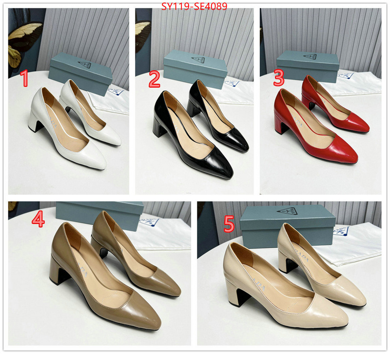 Women Shoes-Prada,the highest quality fake , ID: SE4089,$: 119USD