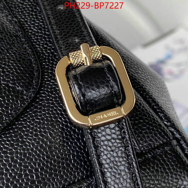 Chanel Bags(TOP)-Backpack-,ID: BP7227,$: 229USD