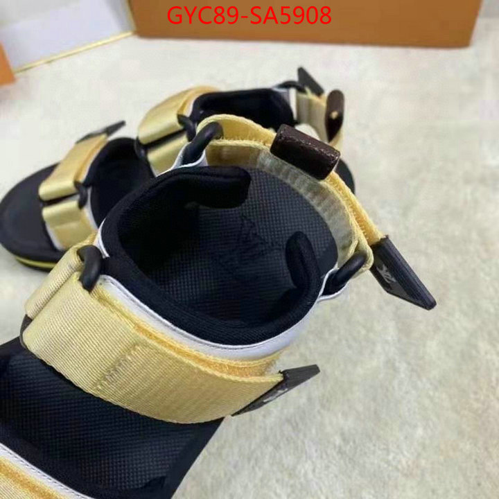 Women Shoes-LV,wholesale imitation designer replicas , ID: SA5908,$: 89USD