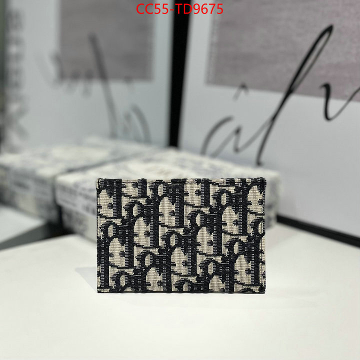 Dior Bags(TOP)-Wallet-,ID: TD9675,$: 55USD