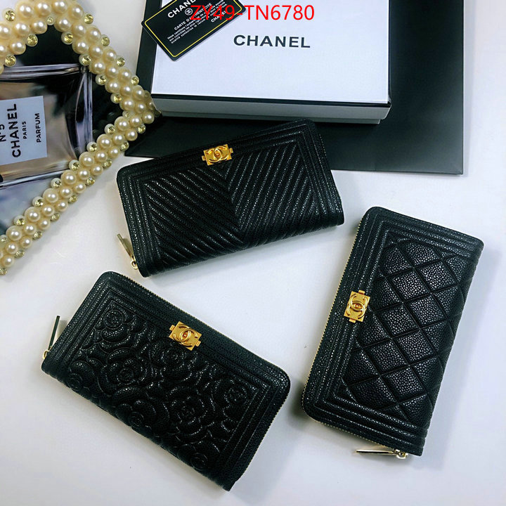 Chanel Bags(4A)-Wallet-,ID: TN6780,$: 49USD