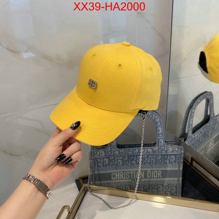 Cap (Hat)-Balenciaga,customize best quality replica , ID:HA2000,$: 39USD