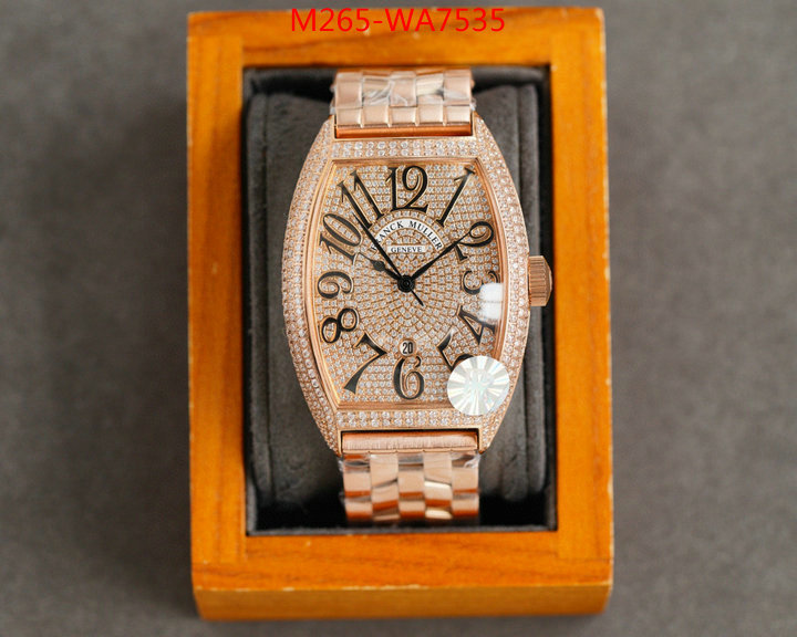 Watch(TOP)-Franck Muller,buy the best replica , ID: WA7535,$: 265USD