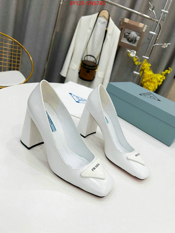 Women Shoes-Prada,replica aaaaa designer , ID: SN5745,$: 125USD