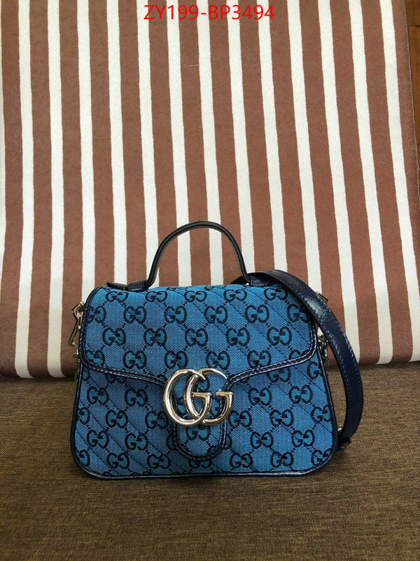 Gucci Bags(TOP)-Marmont,ID: BP3494,$: 199USD