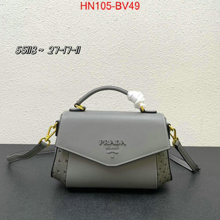 Prada Bags(4A)-Diagonal-,what is a 1:1 replica ,ID: BV49,$: 105USD