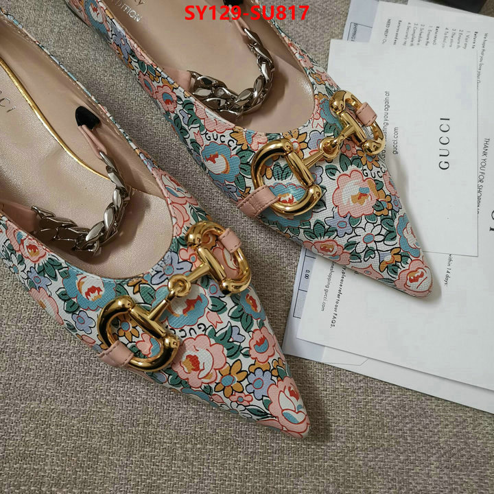 Women Shoes-Gucci,where can i buy the best quality , ID: SU817,$: 129USD