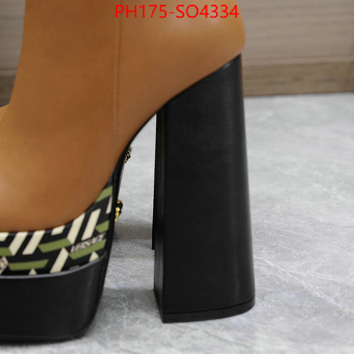 Women Shoes-Versace,mirror copy luxury , ID: SO4334,$: 175USD