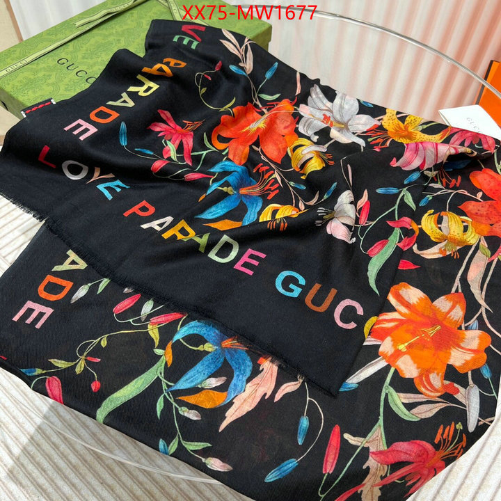 Scarf-Gucci,buy the best high quality replica , ID: MW1677,$: 75USD