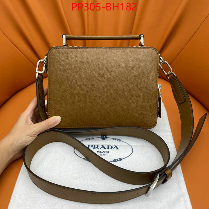 Prada Bags(TOP)-Diagonal-,ID: BH182,$:305USD