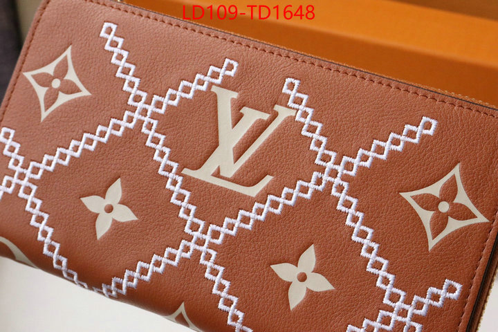 LV Bags(TOP)-Wallet,ID: TD1648,$: 109USD