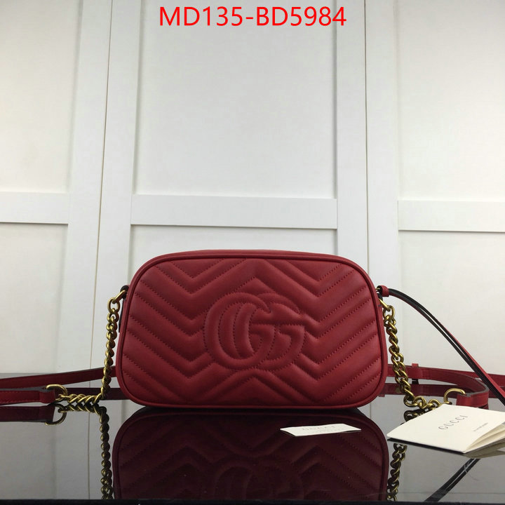 Gucci Bags(TOP)-Marmont,where should i buy to receive ,ID: BD5984,$: 135USD