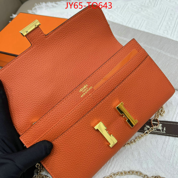 Hermes Bags(4A)-Wallet-,cheap wholesale ,ID: TO643,$: 65USD