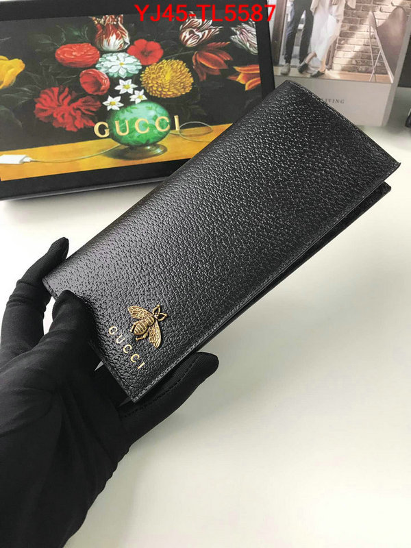 Gucci Bags(4A)-Wallet-,ID: TL5587,$: 45USD