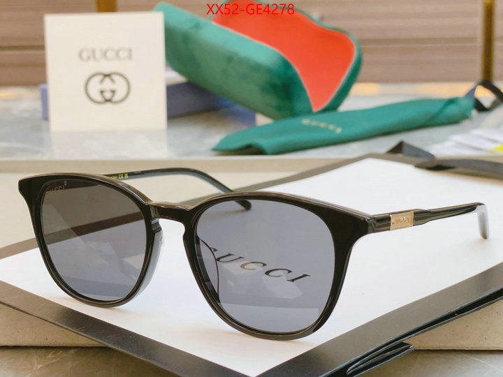 Glasses-Gucci,outlet sale store , ID: GE4278,$: 52USD