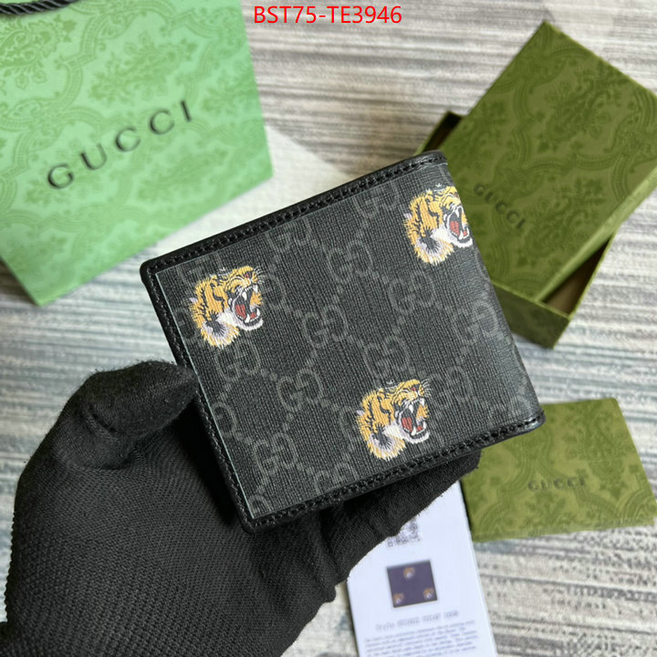 Gucci Bags(TOP)-Wallet-,shop now ,ID: TE3946,$: 75USD